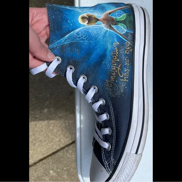 Disney Converse High-Top Sneakers with Canvas Interior - Picture 9 of 14